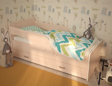 Детская кровать ТМК Максимка, цвет Млечный дуб в Комсомольске-на-Амуре