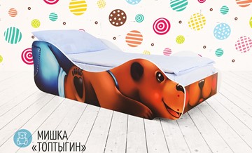 Детская кровать-зверенок Мишка-Топотыгин в Комсомольске-на-Амуре