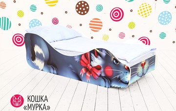 Детская кровать Кошка-Мурка в Комсомольске-на-Амуре