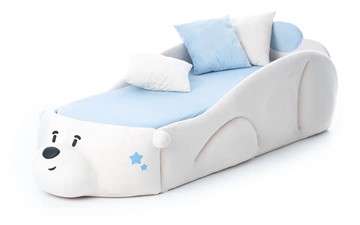 Детская кровать Мишка Pasha, белый в Комсомольске-на-Амуре