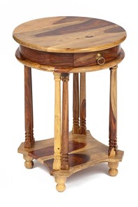 Столик кофейный Бомбей - 1149  палисандр, 45*45*60, натуральный (natural) арт.10049 в Хабаровске