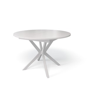 Стеклянный стол Kenner B1100 (Белый/Стекло белое сатин) в Хабаровске