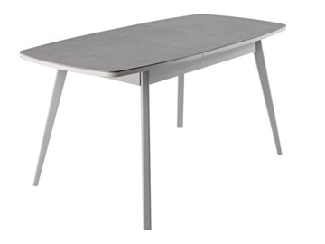 Керамический обеденный стол Артктур, Керамика, grigio серый, 51 диагональные массив серый в Хабаровске