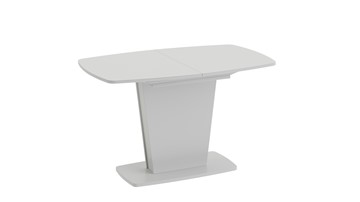 Стеклянный обеденный стол Честер тип 2, цвет Белый/Стекло белый глянец в Хабаровске