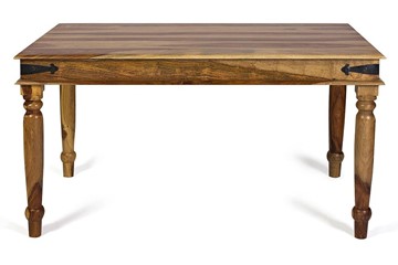 Деревянный стол на кухню Бомбей 0390-135 палисандр, 135*90*76, натуральный (natural) арт.11676 в Хабаровске