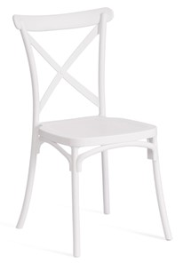Обеденный стул CROSS (mod. PL24) 48х58х89 White (белый) 11954 арт.20052 в Комсомольске-на-Амуре