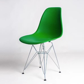 Обеденный стул derstuhl DSL 110 Chrom (зеленый) в Хабаровске