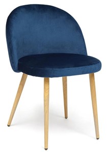 Обеденный стул MELODY (mod. 4997) 52х49х78 темно-синий/натуральное дерево в Хабаровске