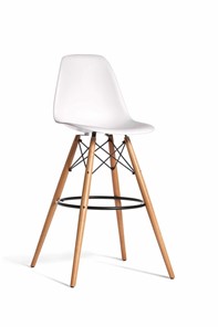 Барный стул derstuhl DSL 110 Wood bar (белый) в Хабаровске