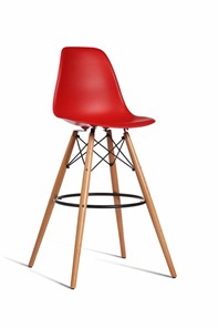 Барный стул derstuhl DSL 110 Wood bar (красный) в Комсомольске-на-Амуре