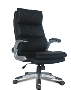 Офисное кресло Brabix BRABIX "Fregat EX-510", рециклированная кожа, черное, 530863 в Хабаровске