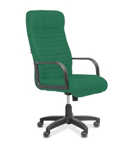 Кресло для руководителя Атлант, ткань TW / зеленая в Хабаровске