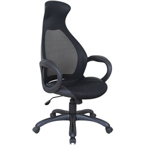 Офисное кресло Brabix Premium Genesis EX-517 (пластик черный, ткань/экокожа/сетка черная)   531574 в Хабаровске