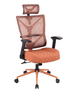 Кресло CHAIRMAN CH566 сетчатый акрил оранжевый / полиэстер оранжевый в Хабаровске