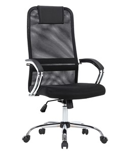 Компьютерное кресло CHAIRMAN CH612 Сетчатый акрил / Ткань стандарт / Экокожа, черный в Комсомольске-на-Амуре