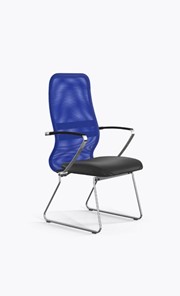 Офисное кресло Метта Ergolife Sit 8 B2-9K - X1+Extra (Синий-Черный) в Комсомольске-на-Амуре
