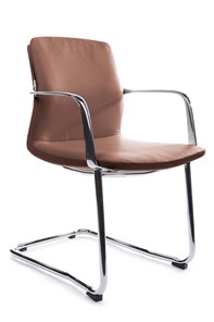 Кресло для офиса Plaza-SF (FK004-С11), светло-коричневый в Хабаровске