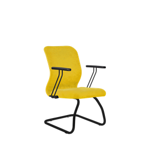 Кресло офисное SU-Mr-4/подл.109/осн.008 желтый в Хабаровске
