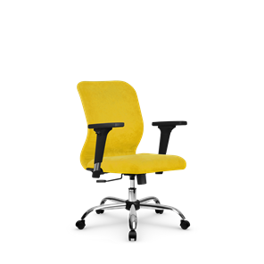 Компьютерное кресло SU-Mr-4/подл.200/осн.003 желтый в Хабаровске