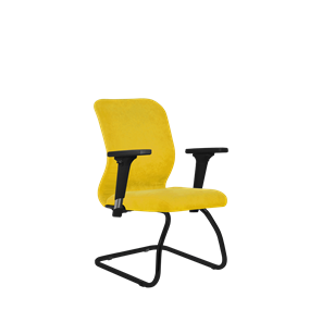 Офисное кресло SU-Mr-4/подл.200/осн.008 желтый в Хабаровске