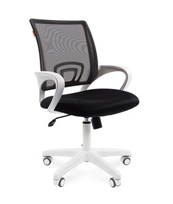 Компьютерное кресло CHAIRMAN 696 white, черный в Хабаровске