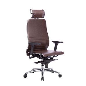Офисное кресло Samurai K-3.04 темно-коричневый в Комсомольске-на-Амуре