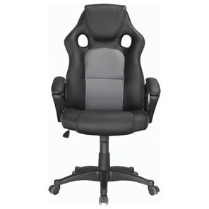 Офисное кресло Brabix Rider Plus EX-544 КОМФОРТ (экокожа, черное/серое) 531582 в Хабаровске