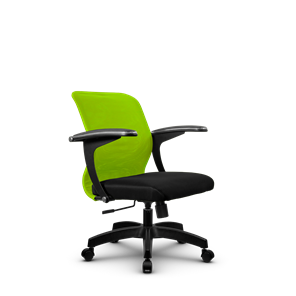 Кресло SU-M-4/подл.160/осн.001, Зеленый/Черный в Хабаровске