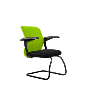 Офисный стул SU-M-4/подл.160/осн.008, Зеленый/Черный в Хабаровске