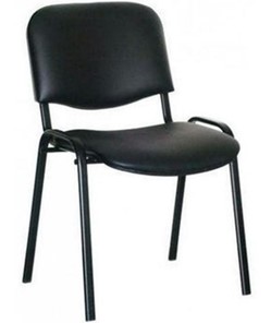 Офисный стул ISO  W BLACK V4 кожзам в Комсомольске-на-Амуре