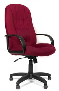 Кресло офисное CHAIRMAN 685, ткань TW 13, цвет бордо в Хабаровске