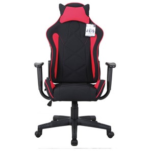 Офисное кресло Brabix GT Racer GM-100 (подушка, ткань, черное/красное) 531820 в Хабаровске