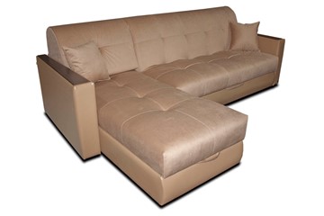 Угловой диван с оттоманкой Аккордеон-1 (сп.м. 1500х2050) в Комсомольске-на-Амуре