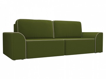 Прямой диван Вилсон, Зеленый (микровельвет) в Комсомольске-на-Амуре