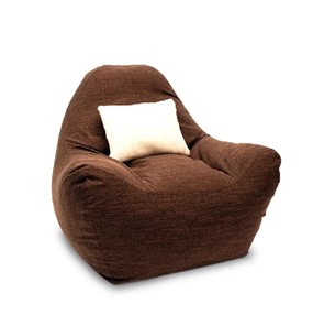 Кресло-мешок Эдем, рогожка орион, коричневый в Хабаровске