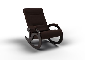 Кресло-качалка Вилла, ткань шоколад 11-Т-Ш в Хабаровске