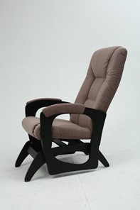 Кресло-качалка Леон маятниковая, ткань AMIGo кофе с молоком 29-Т-КМ в Комсомольске-на-Амуре