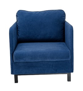 Кресло со спальным местом Бэст синий в Хабаровске
