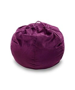 Кресло-мешок Орбита, велюр, фиолетовый в Комсомольске-на-Амуре