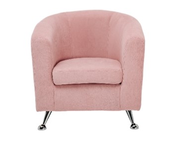 Мягкое кресло Брамс розовый в Комсомольске-на-Амуре