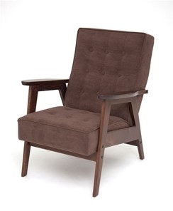 Кресло Ретро (темный тон / RS32 - коричневый) в Хабаровске
