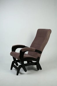 Кресло-качалка Версаль, ткань кофе с молоком 35-Т-КМ в Хабаровске
