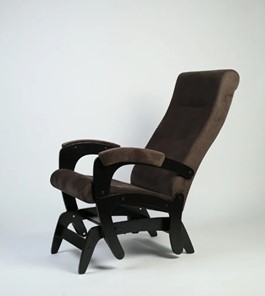 Кресло-качалка Версаль, ткань шоколад 36-Т-Ш в Хабаровске