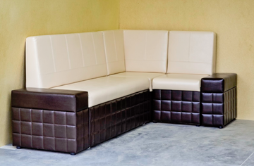 Кухонный диван Лофт 7 с коробом в Комсомольске-на-Амуре