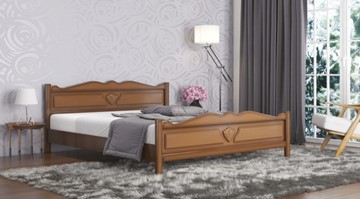 Двуспальная кровать СВ-Стиль Венеция 160*200 с основанием в Комсомольске-на-Амуре
