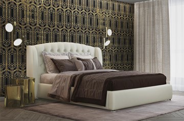 Спальная кровать Сарма Сильва Модерн 160х200 (с основание) в Комсомольске-на-Амуре