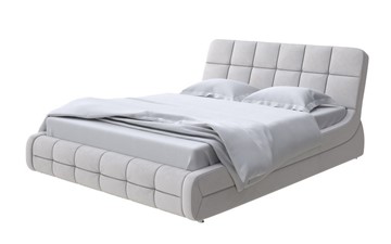 Кровать 2-спальная Corso-6 200х200, Велюр (Ultra Серый камень) в Хабаровске
