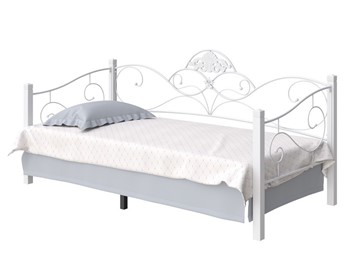 Кровать 1-спальная Garda 2R софа 90х200, белый в Хабаровске
