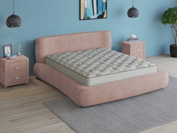 Спальная кровать Zephyr 180х200, (Велсофт Винтажный розовый) в Хабаровске