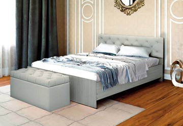 Кровать с мягким изголовьем Версаль Анита с ортопедическим основанием 160*200 в Хабаровске